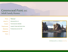Tablet Screenshot of greenwoodpointafh.com
